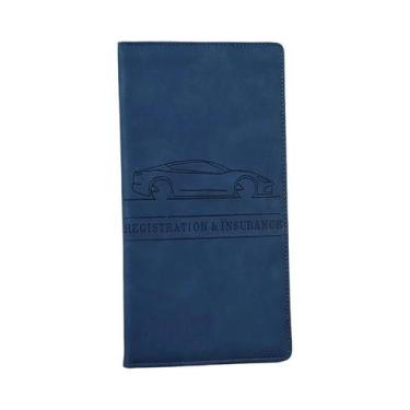 Imagem de Suporte Magnético Para Cartão De Registro E Seguro De Carro, Organizad