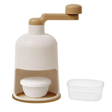 Imagem de Maquina De Raspadinha Triturador De Gelo Manual Portatil Refrescante G