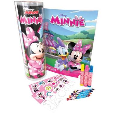 Kit Infantil Colorir Box c/12 Lápis Barbie