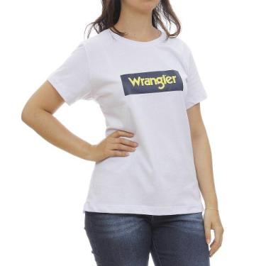 Imagem de Camiseta Feminina Branca Wrangler 30041