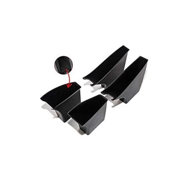 Imagem de CoolKo Tesla Model 3 & Model Y Bandeja de suporte de maçaneta lateral para porta de braço frontal e traseiro