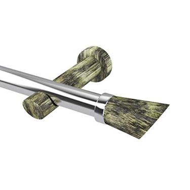 Imagem de Kit Varão 2, 00 M Alumínio Belchior Uniq Ouro Velho 28 Mm