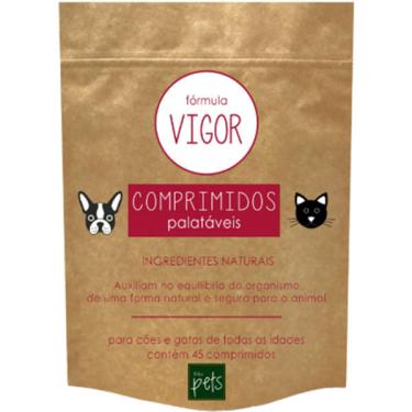 Imagem de Suplemento Funcional Botica Animal Fórmula Vigor para Cães e Gatos - 45 Comprimidos