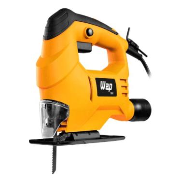 Imagem de WAP Serra Tico Tico ESTT 550 Ferramenta para Cortar Madeira Aço e Polí­meros, com Bocal de Aspiração 550W 127V