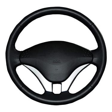 Imagem de Capa de volante, para Mitsubishi Pajero V73 L200 2008-2011, personalize couro costurado à mão DIY