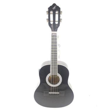Imagem de Kit Cavaquinho Eletroacústico Giannini Start Cs-14 Ep Preto