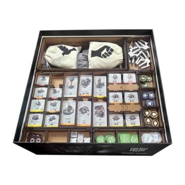 Imagem de Organizador (INSERT MDF) para Frostpunk: The Board Game + Board Band (elástico)