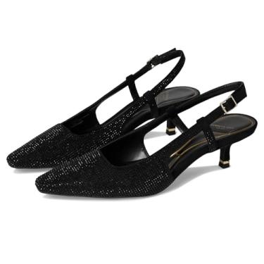 Imagem de Kenneth Cole New York Sapato feminino Martha Crystals, Micro preto/preto, 34