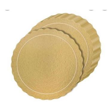 Imagem de Cake Board 28 cm c/5 unidades - Uzzu