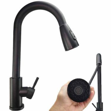 Imagem de Torneira Gourmet Pull Down Flexivel Cozinha Monocomando Agua Quente Fr