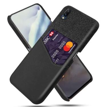 Imagem de Capa para VIVO NEX S,Tela e tampa de couro PU,Anti-deslizante,Resistência à impressão digital,Caso de proteção de 360°com 1 slot de cartão atrás-Black