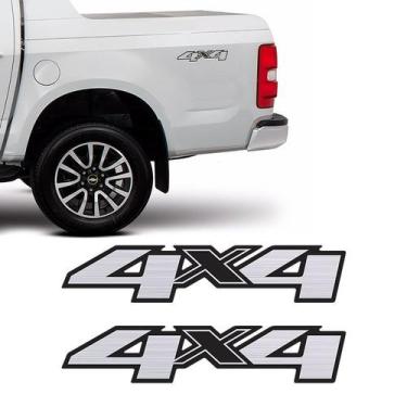 Imagem de Adesivo 4x4 Chevrolet S10 2012 2013 2014 2015 2016 2017 2018 - SPORTIN
