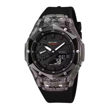 Imagem de Relógio Masculino Skmei Anadigi 2411 Preto