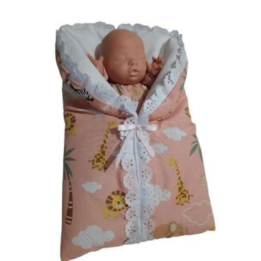 Imagem de Boneca Fantoche Bebê Recém Nascido Lançamento - THALU