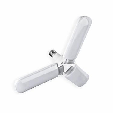 Imagem de Lâmpada LED 45W 3 Hélices Dobrável Super Potente Branco Frio