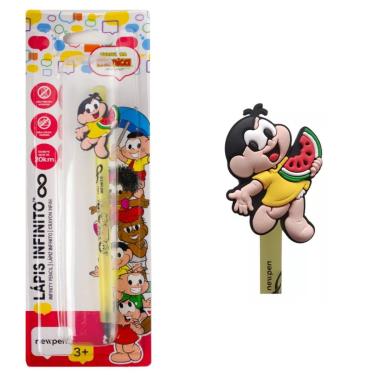 Imagem de LÁPIS INFINITO HB AMARELO TURMA DA MÔNICA - MAGALI - NEWPEN