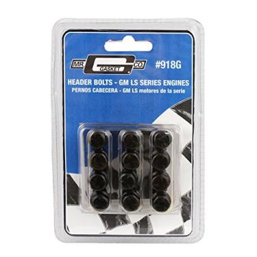 Imagem de Mr. Gasket Parafuso de cabeçote métrico 918G, (conjunto de 12)