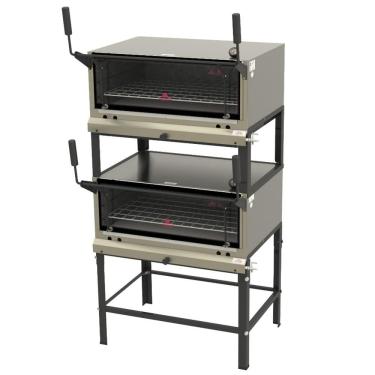 Imagem de Forno Refratário a Gás Duplo Progás 268 Litros Inox Abertura Guilhotina PRP-860DP S/KG