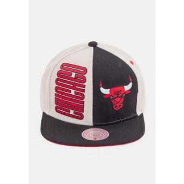 Imagem de Boné Mitchell & Ness Aba Reta Chicago Bulls Masculino-Masculino