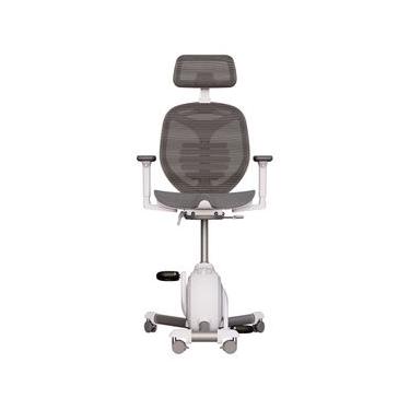 Imagem de Cadeira Ergonômica Elements Health Egea Cinza e Branca