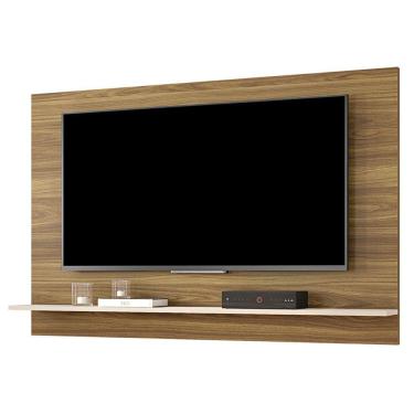 Imagem de Painel Para TV até 55 Polegadas Arizona Marrom Bege Caemmun
