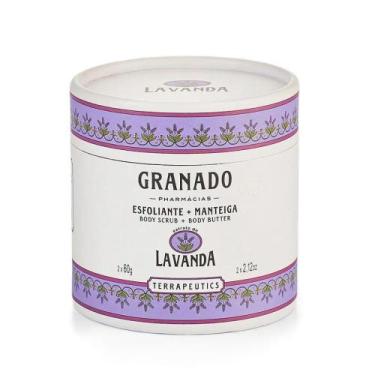 Imagem de Kit Corporal Granado Terrapeutics Lavanda Esfoliante 60g + Manteiga 60