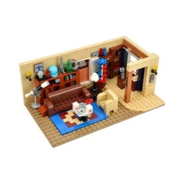 Imagem de Blocos De Montar Da Série BigBang Theory - Modelo De Sala De Estar Com