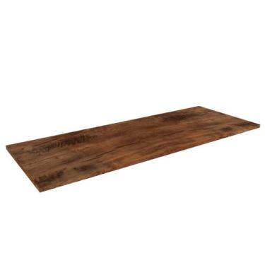 Imagem de Tampo para Balcão de Cozinha 120cm Marrom/Itaúba - IRM