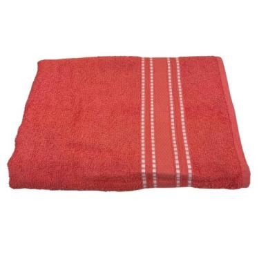 Imagem de Toalha de Banho Linea Felpuda Macia 62x120 Camesa, Coral