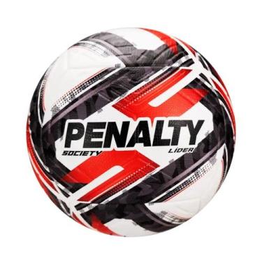 Imagem de Bola Futebol Society Lider XXVI Penalty, Branco