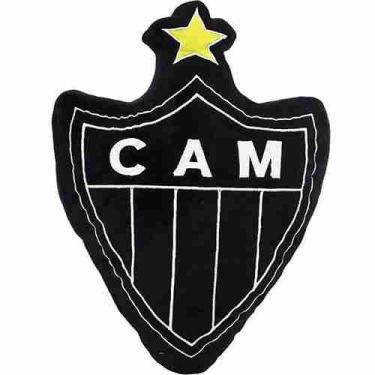Imagem de Almofada Brasão (Fibra) - Atlético Mineiro - Mileno