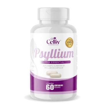 Imagem de Psyllium 60 Cápsulas de 500mg Celliv