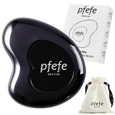 Imagem de pfefe Cryo Gua Sha de aço inoxidável - Ferramentas de beleza facial Gua Sha - Cuidados com a pele de metal Gua Sha para corpo, SPA, rosto, pescoço, olhos