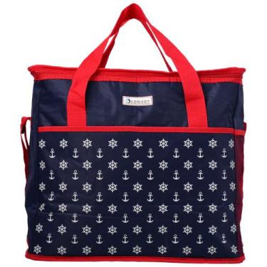 Imagem de Bolsa Térmica Lancheira Marmiteira Merendeira 11l  - Yins, Azul