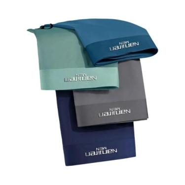 Imagem de Cueca Boxer Masculina Respirável e Antibacteriana de Grafeno Pure 3A, 