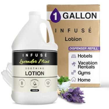 Imagem de 1-Shoppe All-in-Kit | Infuse loção | Infuse Lavender Mint Hotel | 1 galão | para aluguéis de hospitalidade e férias para refil de dispensadores | (Um galão)