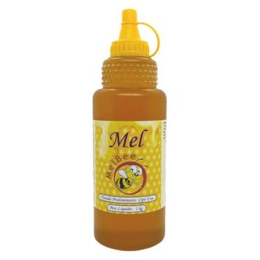 Imagem de Mel Puro - Bisnaga 1 kg - Florada Cipó Uva - Apiário Melbee