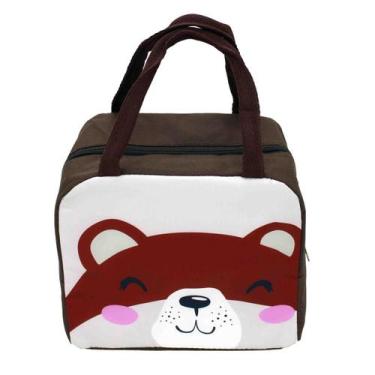 Imagem de Bolsa Lancheira Térmica Lancheira Escolar Infantil - CASÍTA, URSO