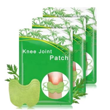 Imagem de VZFIT Adesivo de joelho natural, remendos de joelho de ervas, adesivo de extrato de absinto de longa duração (3 sacos/36 peças)