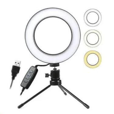 Imagem de Ring Light 6 Polegadas Portátil Iluminador Led - BCS
