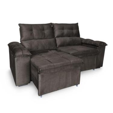 Imagem de Sofá Retrátil e Reclinável 2 Lugares Verona 1,80m - Élpis Móveis - Élp