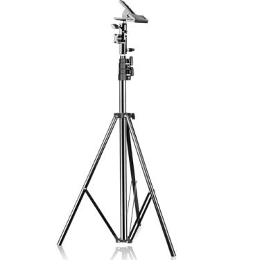 Imagem de Suporte de braçadeira refletor de fotografia EMART com fixação de 1,58 cm e kit de suporte de 21,5 m, suporte de suporte de suporte de suporte de suporte de suporte de luz de metal resistente para estúdio de vídeo fotográfico com suporte de refletor de guarda-chuva