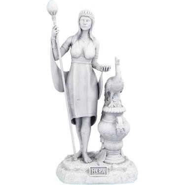 Imagem de Estátua Hera Deusa Grega - Rainha dos Deuses - Versão 2 (Cor Mármore)