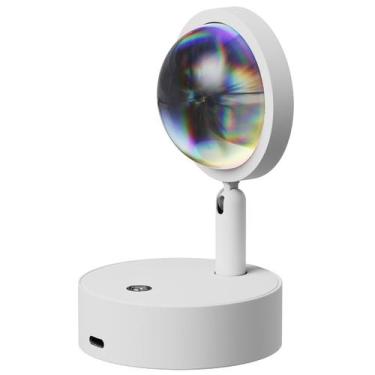 Imagem de Luminaria Projetor Por do Sol Luz Solar LED Fotografia Video Vintage D