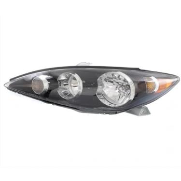 Imagem de Lâmpada esquerda direita LED luz diurna frontal LED conjunto de farol lâmpada ampla compatível com Camry 2004-2005 81110-06190 81150-06190 (direita)