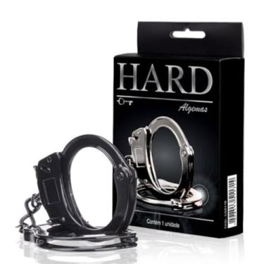 Imagem de Algema Sensual Em Metal Sado Com Amor Acessórios Íntimos Coloridos, Algemas de Metal com Chave CSA109DM (PRETO)