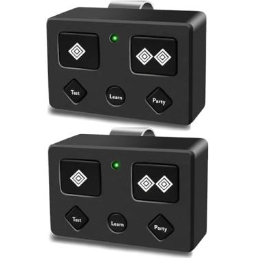 Imagem de Transmissor remoto para controle fantasma, AXP1 AXS1 Ghost Gate Opener, transmissor remoto de 5 botões e 3 botões para abridores automáticos de portão, modo festa, para sistemas de abridor de controle
