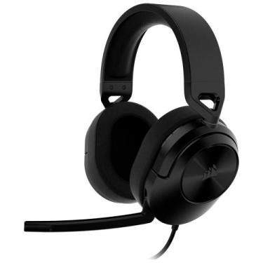 Imagem de Headset Gamer Corsair HS55 Stereo P2 3.5mm, Drivers 50mm, Carbono - CA