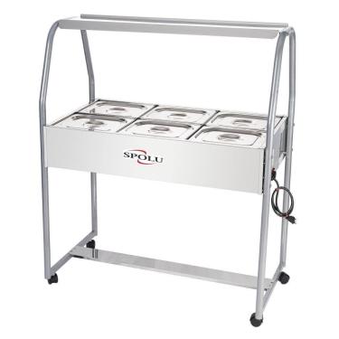 Imagem de Buffet Térmico Spolu 6 Cubas 127V SPL-507