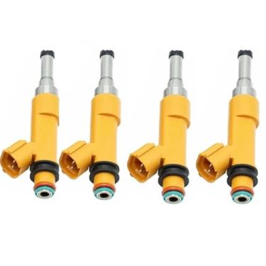 Imagem de Conjunto de 4 bicos injetores de combustível 15710-54LA0 297500-1480 para Suzuki SX4 1.6L M16A (código: 1571054LA0 2975001480) - Acessórios Automotivos